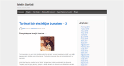 Desktop Screenshot of metinsarfati.com